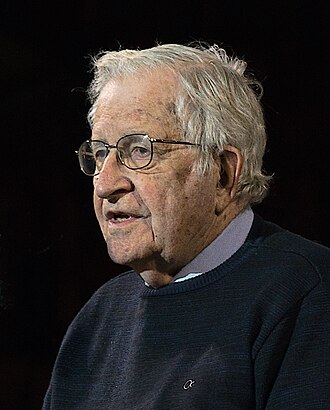 Portrait de Noam Chomsky